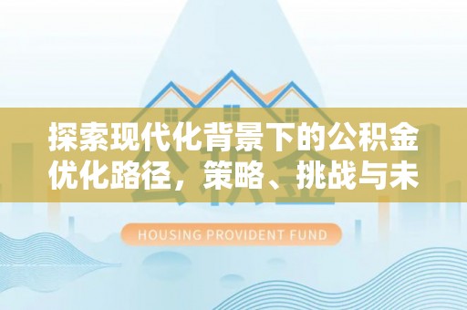 桥西探索现代化背景下的公积金优化路径，策略、挑战与未来展望