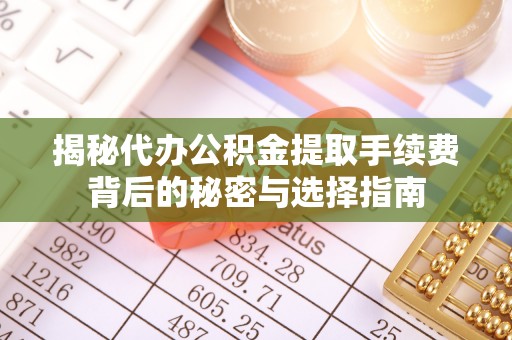 桥西揭秘代办公积金提取手续费背后的秘密与选择指南