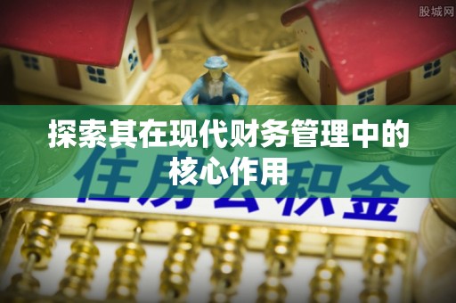 桥西探索其在现代财务管理中的核心作用