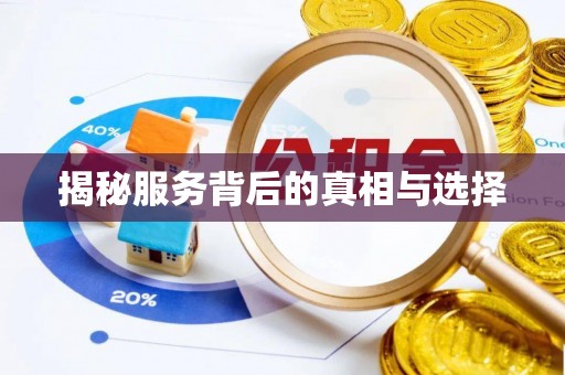 桥西揭秘服务背后的真相与选择