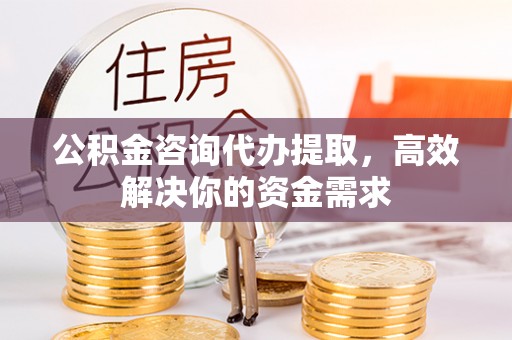 桥西公积金咨询代办提取，高效解决你的资金需求