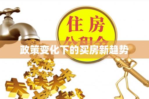 桥西政策变化下的买房新趋势